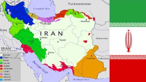 Peta Negara Iran