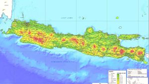 Peta pulau Jawa