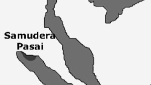 Peta Wilayah Kerajaan Samudera Pasai