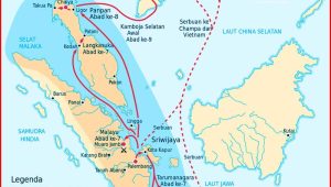 Jalur perdagangan zaman Kerajaan Sriwijaya