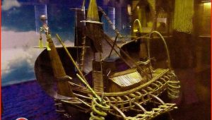 Kapal Majapahit di Museum Negara Malaysia2C Kuala Lumpur2C Malaysia