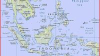 Peta Jalur perdagangan di Asia Tenggara