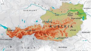 Peta Negara Austria