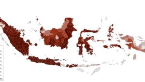 Peta persebaran Islam di Indonesia