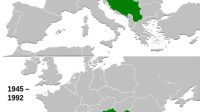 Peta letak Yugoslavia