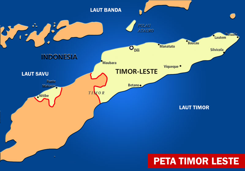 East Timor Map
