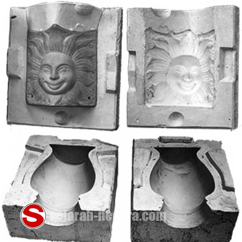 Teknik cetakan Bivalve dan A Cire Perdue