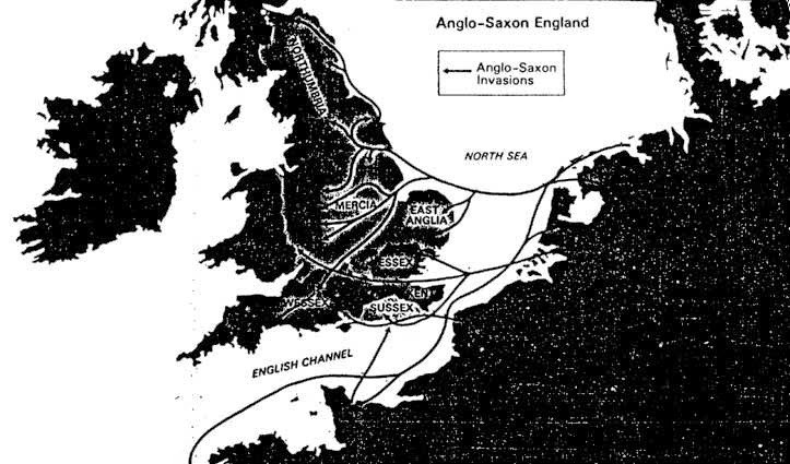 Anglo saxon England Anglo saxon England