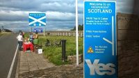 Border between England and Scotland