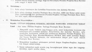 Isi pokok supersemar
