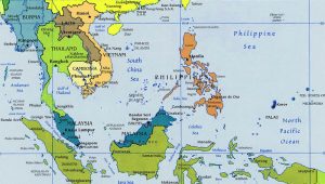 Peta Asia Tenggara versi Atlas