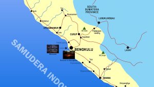 Peta Bengkulu lengkap