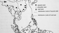 Route of Neolothic culture spread in Indonesia