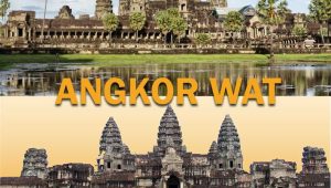 Bangunan peninggalan agama Hindu terbesar di Asia Tenggara Angkor Wat