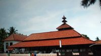 Banten Mosque with its characteristic tower