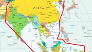 Hubungan Indonesia dengan pusat agama Buddha di Asia