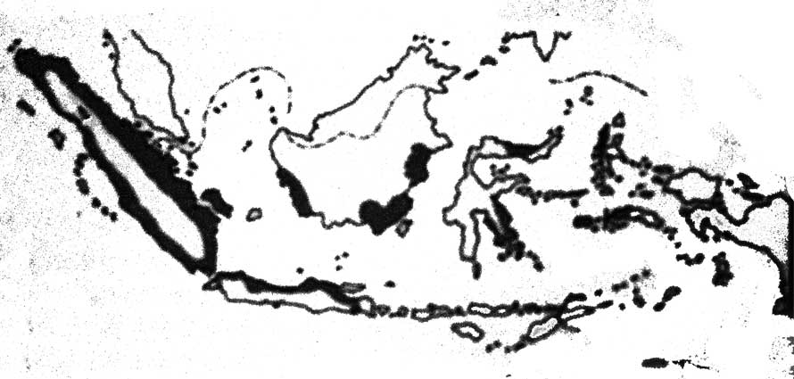 Map of areas influenced by Islam in the 16th century Map of areas influenced by Islam in the 16th century