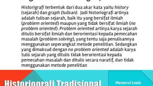 Historiografi Tradisional
