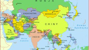 Peta 41 negara di Asia