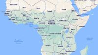 Peta 50 negara di Afrika