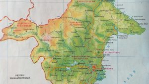 Peta Atlas Provinsi Kalimantan Timur