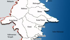 Peta Kalimantan Utara