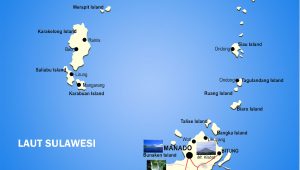 Peta Sulawesi Utara Lengkap