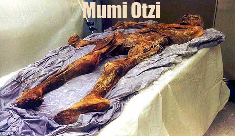 Mumi manusia gletser Otzi berselimut misteri