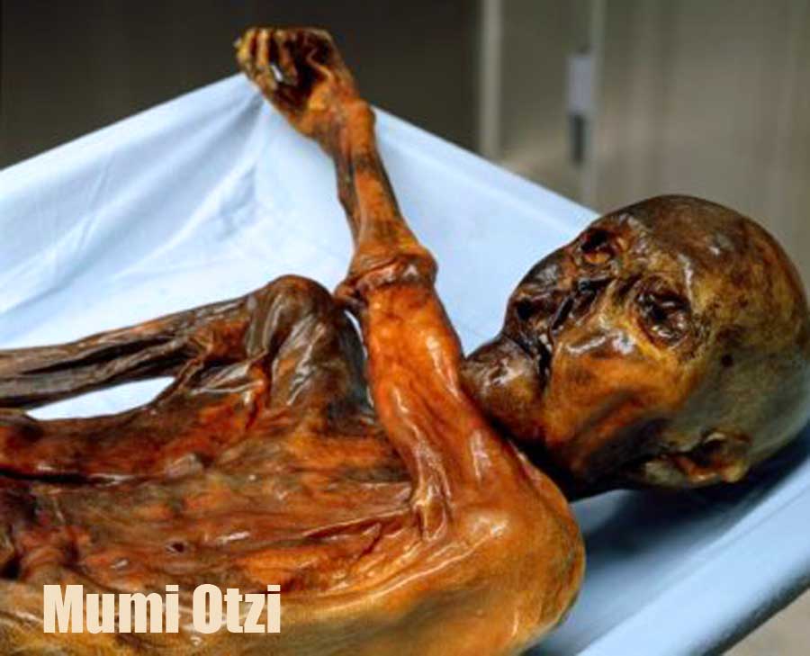 Mumi otzi mengundang penasaran para ahli sejarah