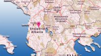 Peta negara Albania