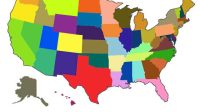 North America map