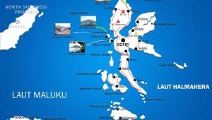Peta Maluku tempat penyebaran Kristen