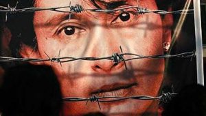 The action of political maneuvering Suu Kyi