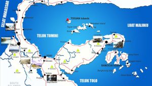 Peta Sulawesi Tengah