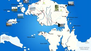 Peta Papua Barat Lengkap