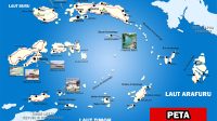 Peta Provinsi Maluku Lengkap 9 Kabupaten 2 Kota