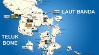 Peta Provinsi Sulawesi Tenggara Lengkap 15 Kabupaten 2 Kota
