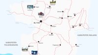 Peta Blitar Lengkap 25 Kecamatan