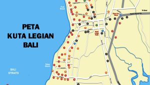 Peta Kuta Legian Bali