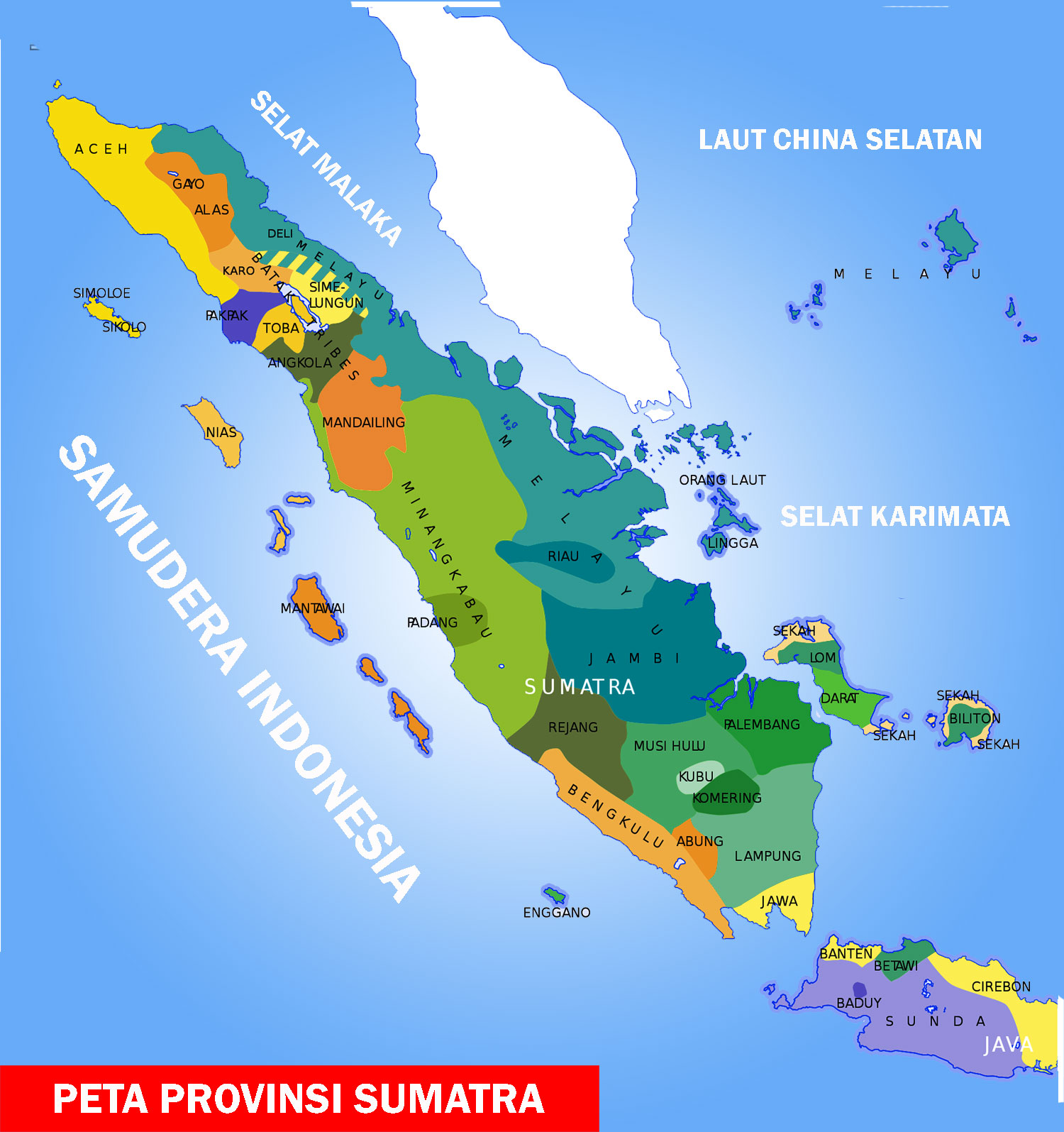 Map of Province in Sumatera image: Map of Province in Sumatera