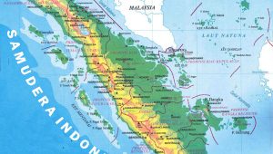 Peta Sumatra Lengkap 10 Provinsi
