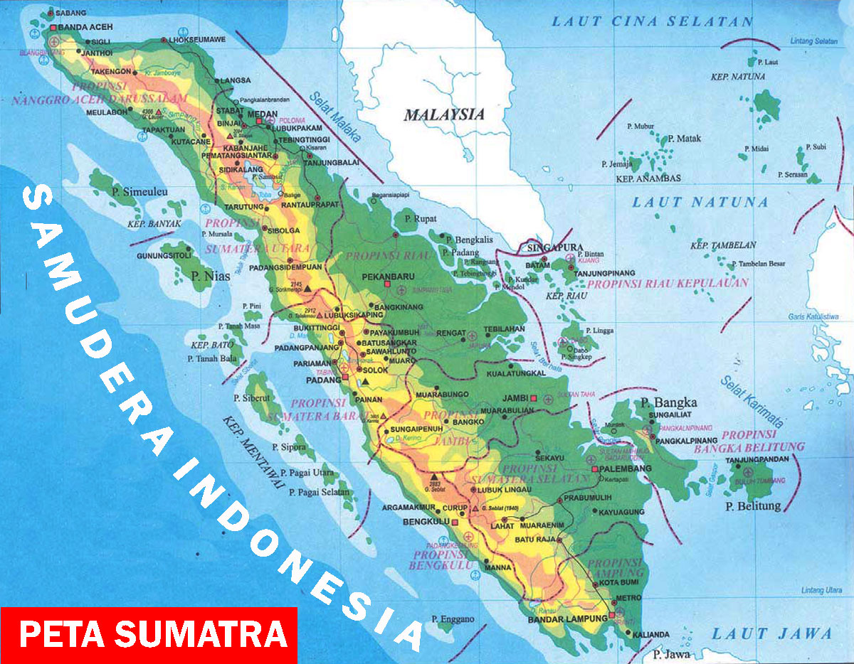 Sumatera Map