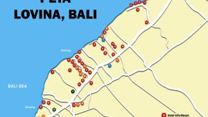 Peta Wisata Lovina Bali