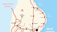 Peta karangasem Bali Lengkap