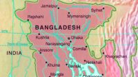 Peta sejarah Negara Bangladesh