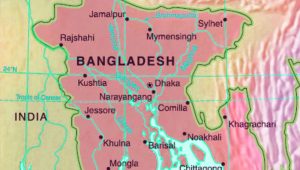 Peta sejarah Negara Bangladesh