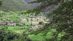 Rumah penduduk negara Bhutan