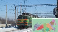 Trans Siberia map