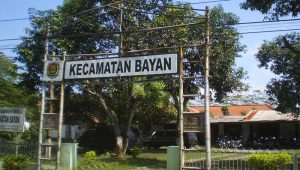 Kantor kecamatan Bayan purworejo jawa tengah