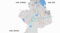 Peta Administratif Kabupaten Kudus